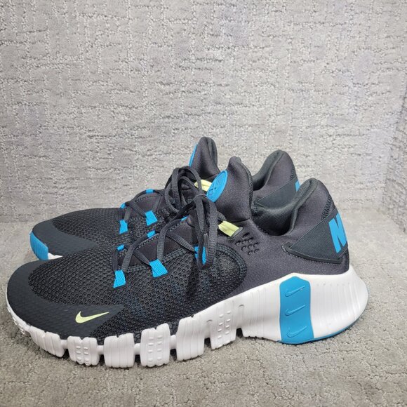 Nike Free Metcon 4 Men's Size US 14 Anthracite Citron Tint Sneakers CT3886-004 - Picture 1 of 11